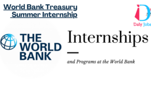 The World Bank Treasury Summer Internship 